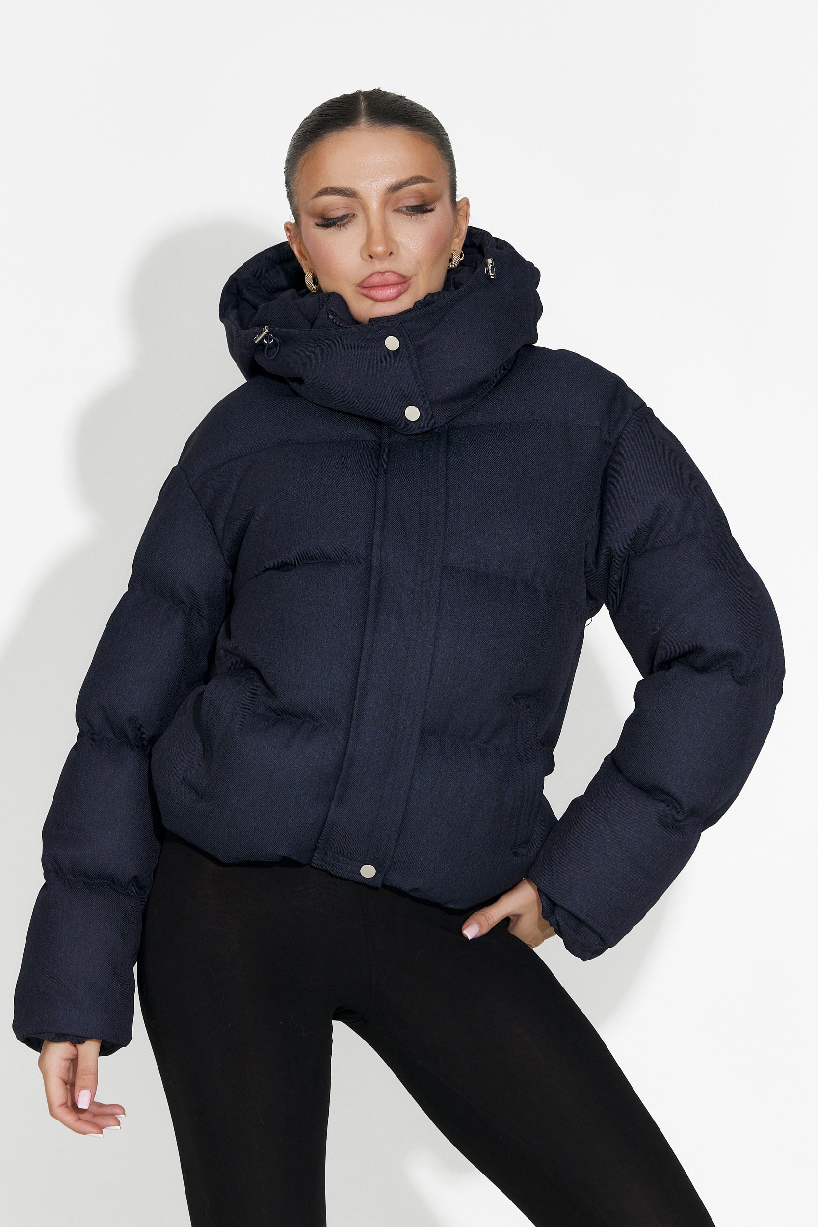 Marinblå casual damjacka Luisana Bogas