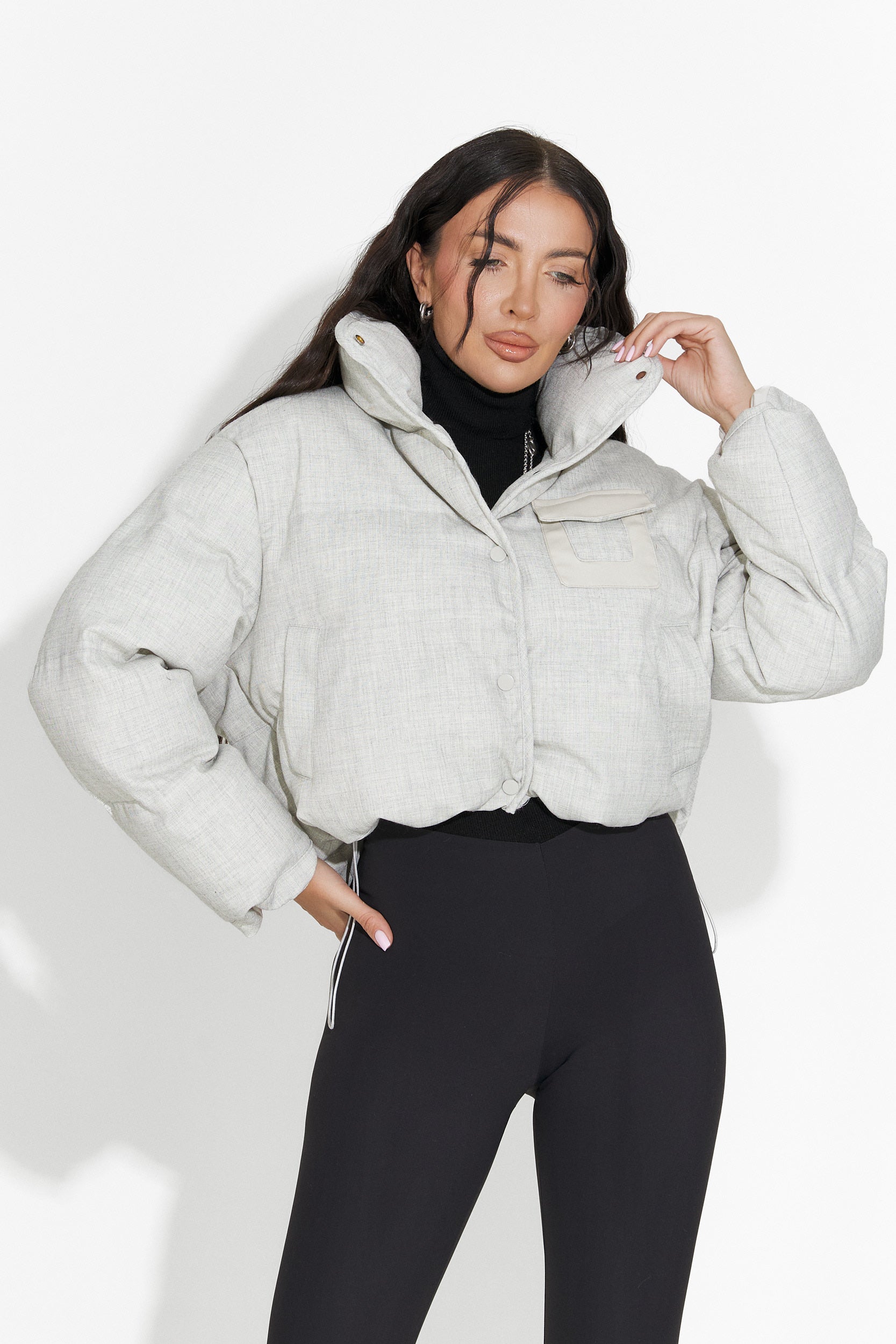 Veste femme décontractée grise Elvora Bogas