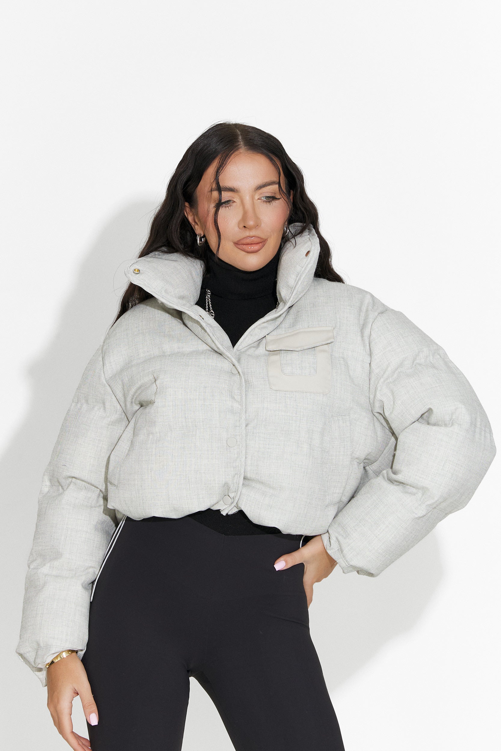 Veste femme décontractée grise Elvora Bogas