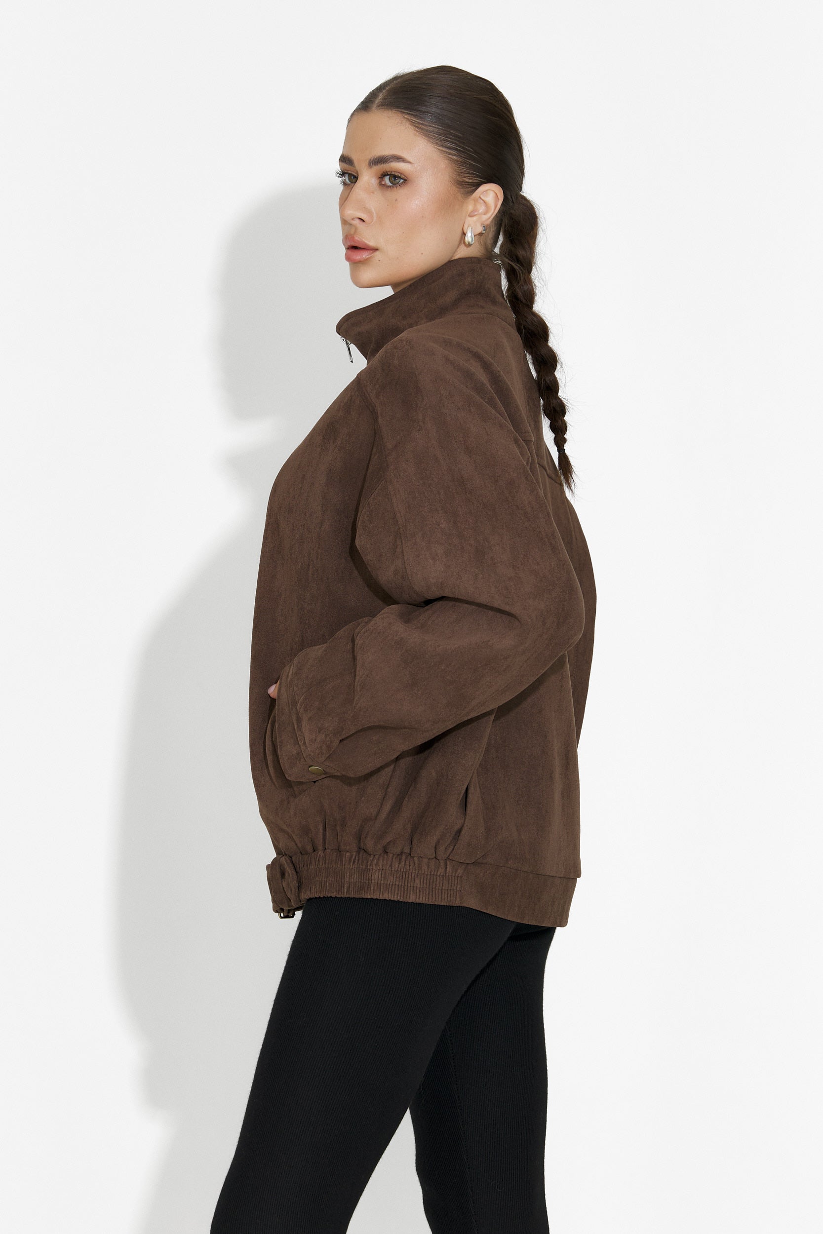 Kurtka damska casual brązowa Ismoria Bogas