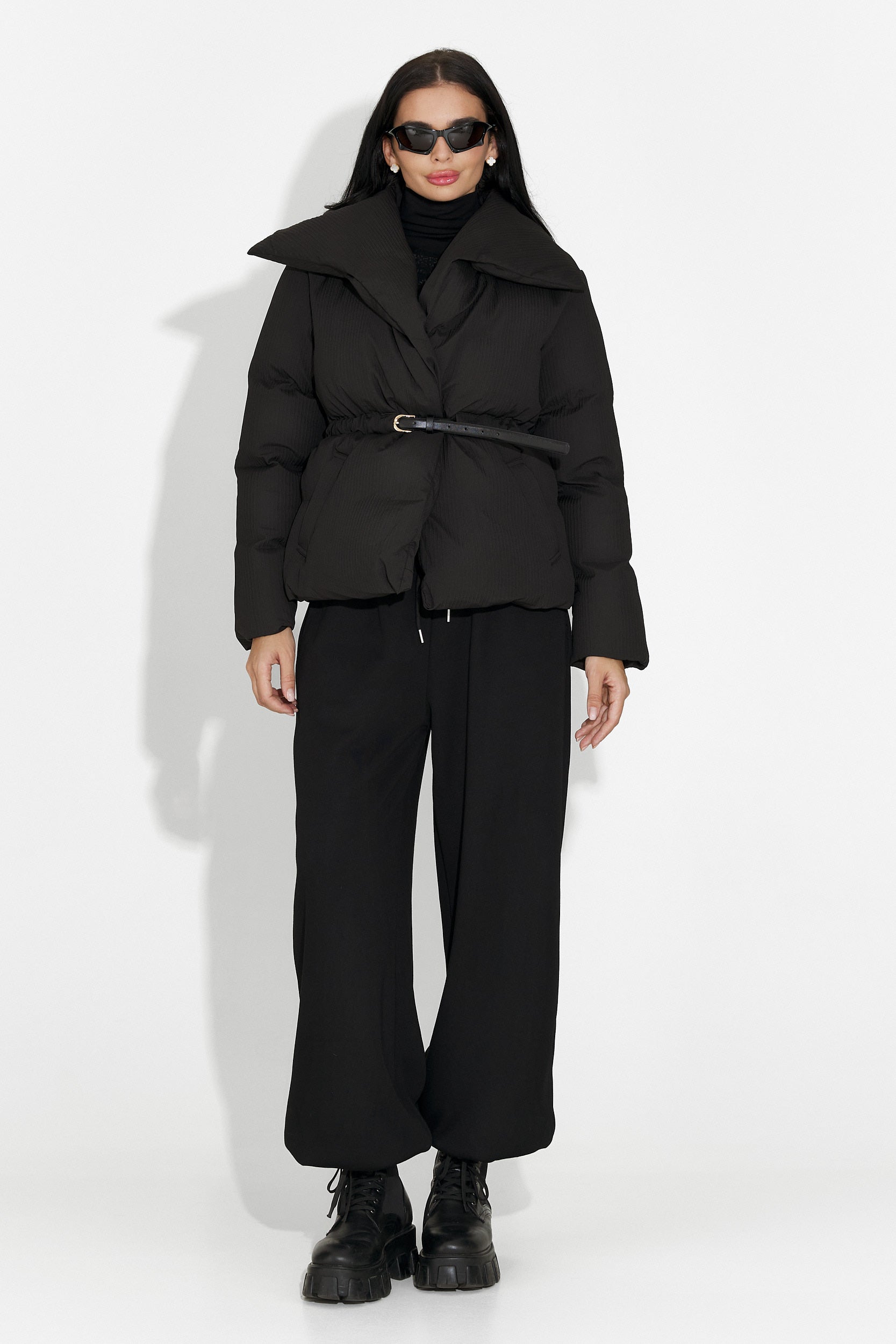 Kurtka damska casual czarna Eonica Bogas