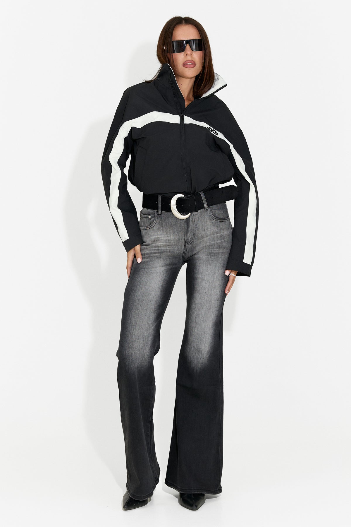 Damen-Casual-Jacke schwarz Zoerina Bogas