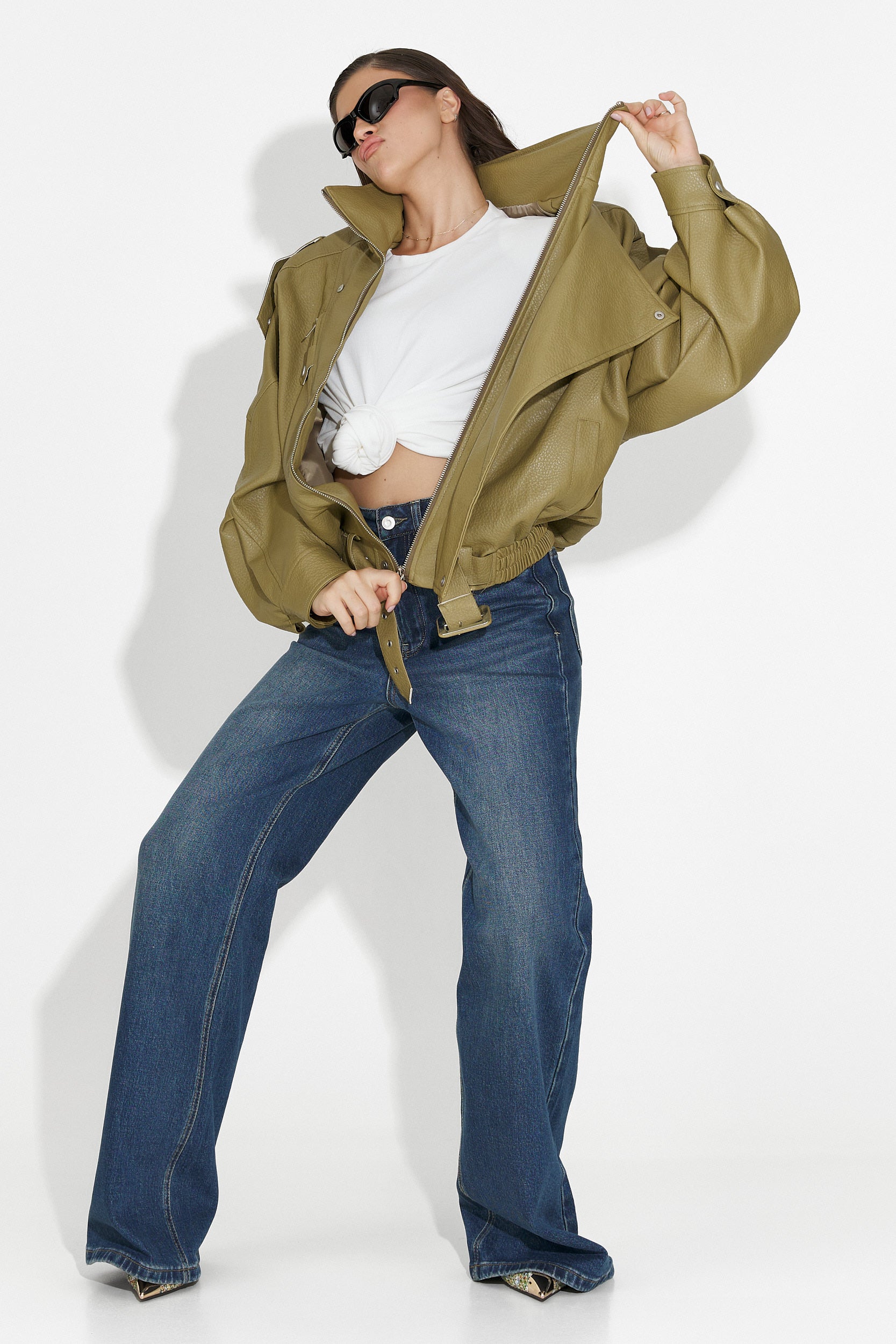 Softina Bogas Khaki Women's Jacket