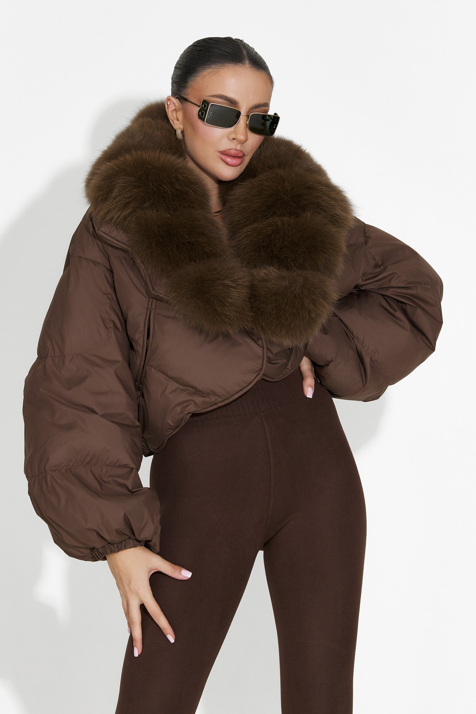 Veste pour Femmes Selvoria Bogas Brown