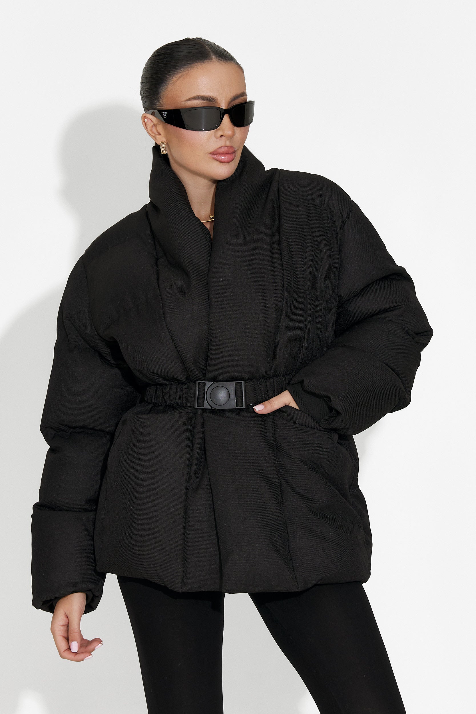 Czarna kurtka damska Kathea Bogas