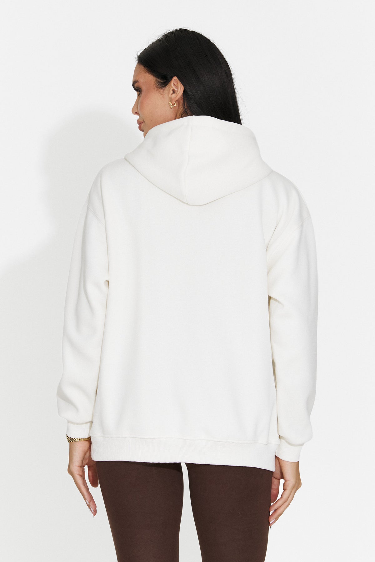 Hanorac casual crem Ciratonia Bogas