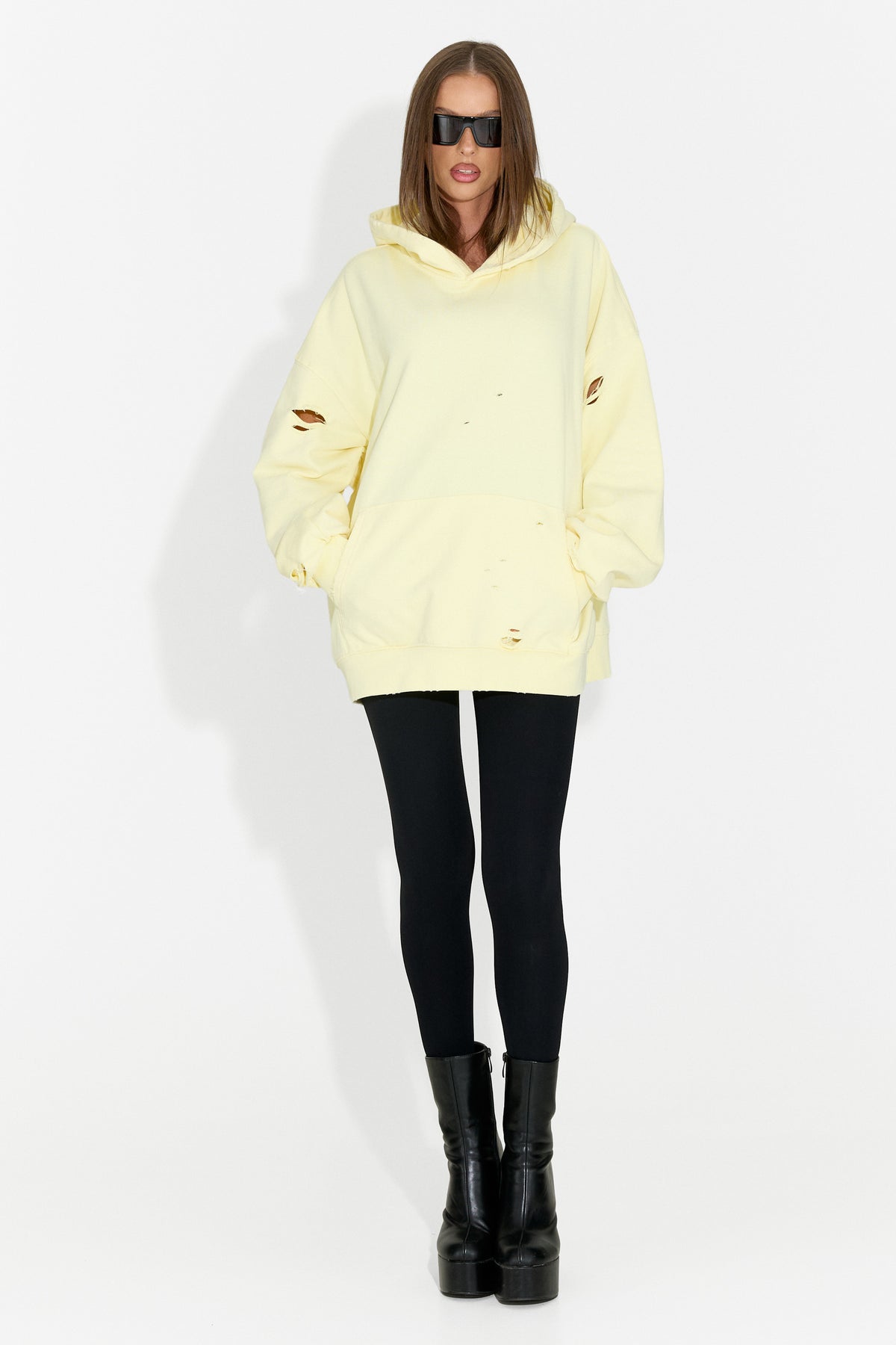 Sudadera de mujer casual amarilla Kaisa Bogas