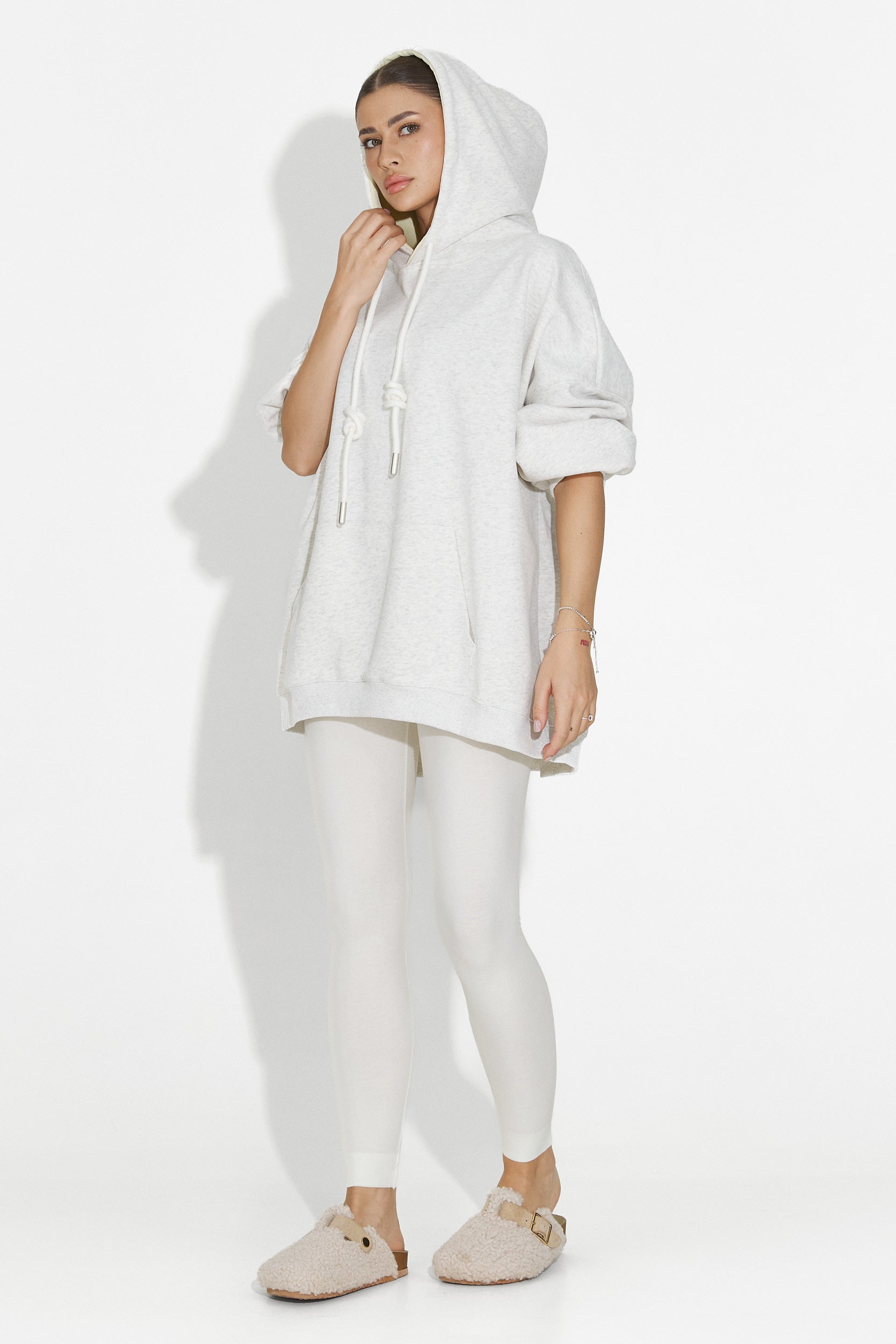 Noblesa Bogas Felpa Casual Grigia da Donna