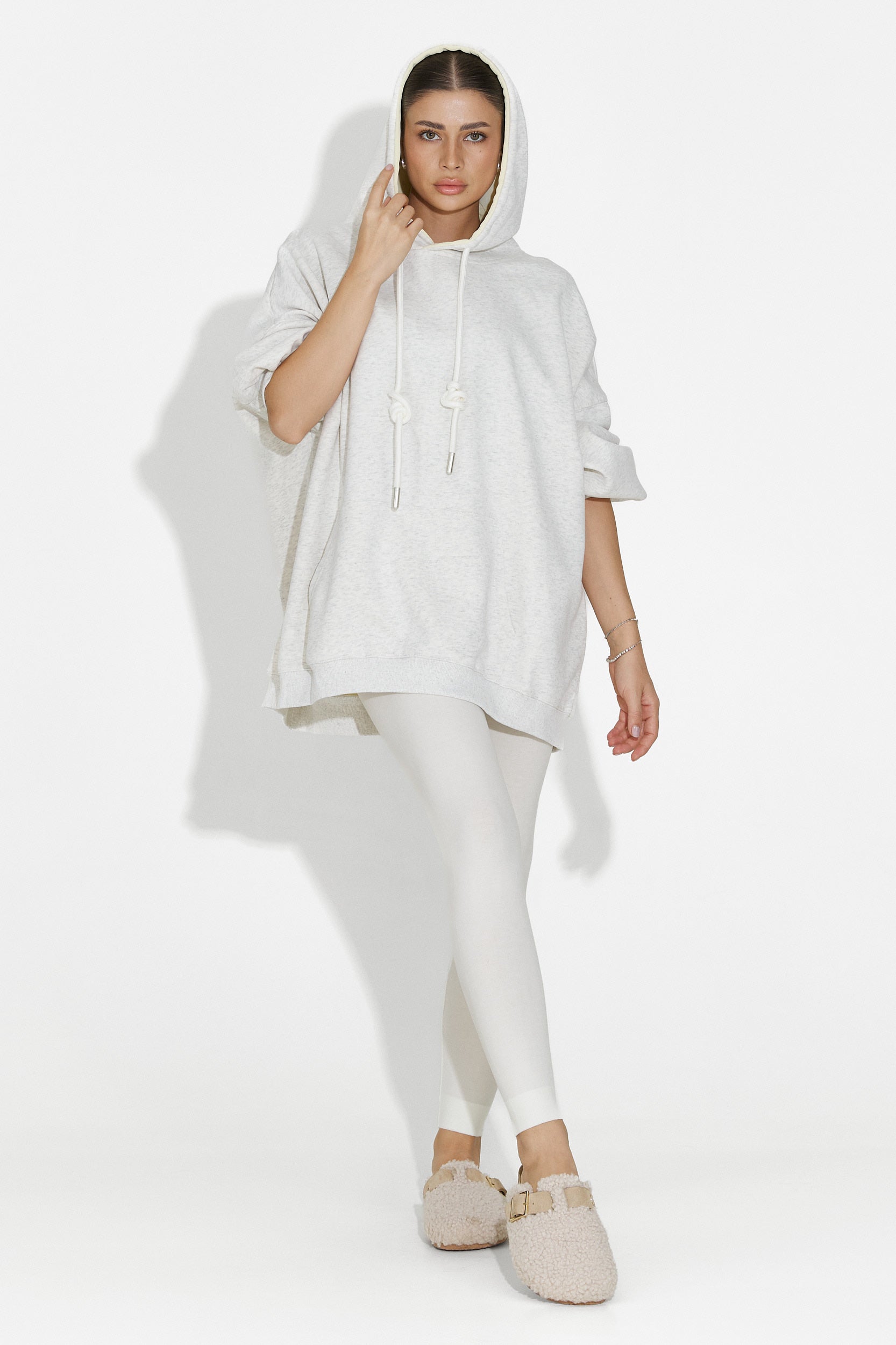 Grå casual damtröja Noblesa Bogas