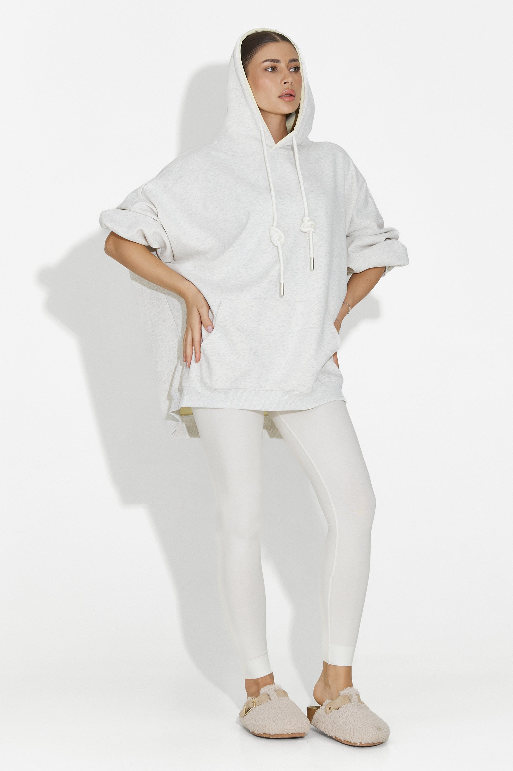 Grå casual damtröja Noblesa Bogas