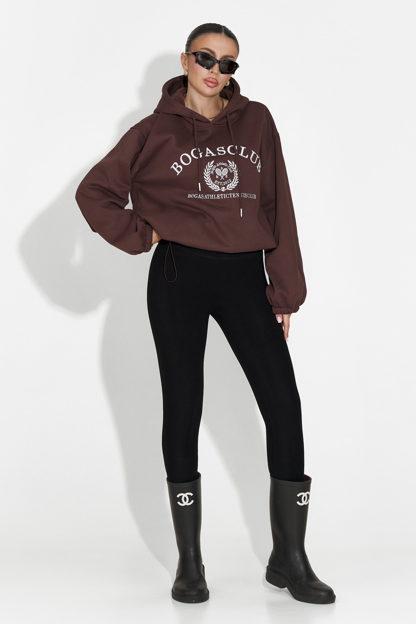 Bluza damska casual brązowa Rinalis Bogas