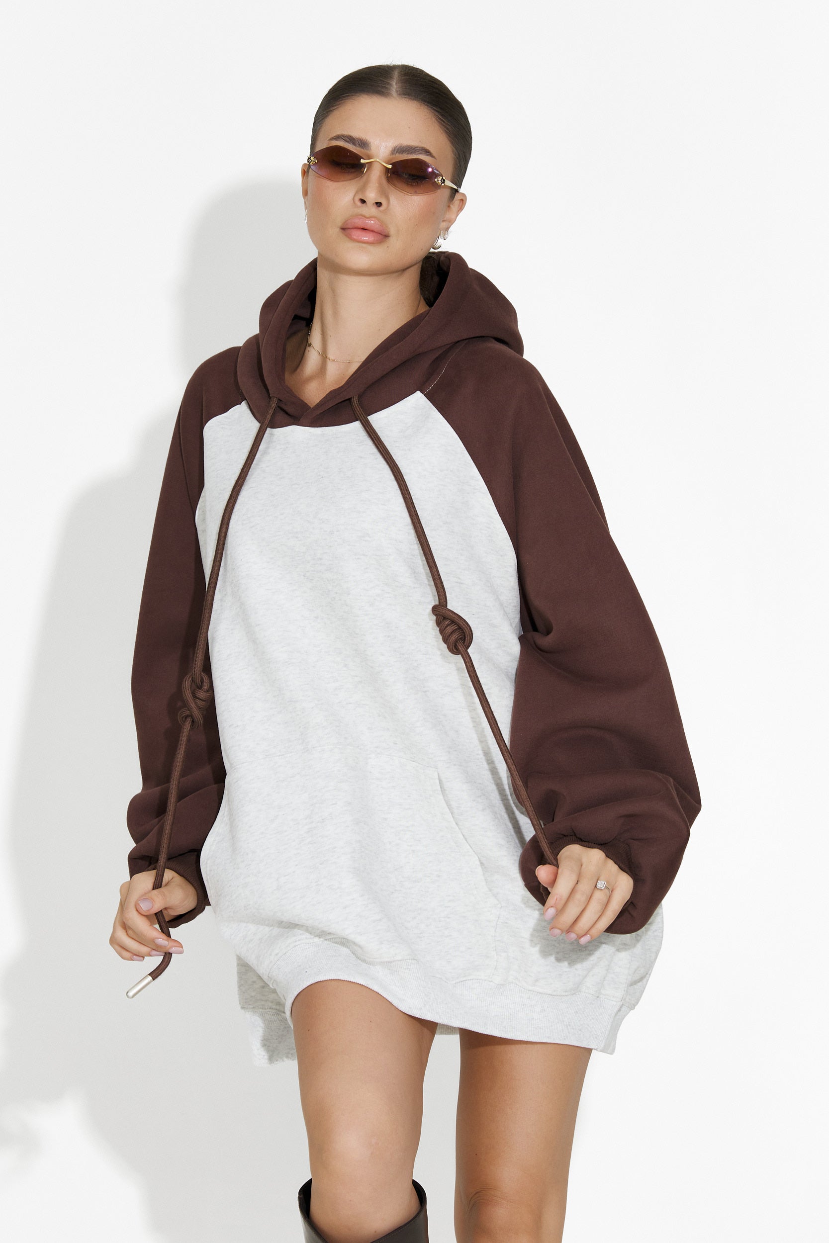 Bluza damska casual brązowa Tavric Bogas