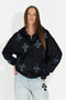 Hancy Bogas Casual Black Women's Hoodie