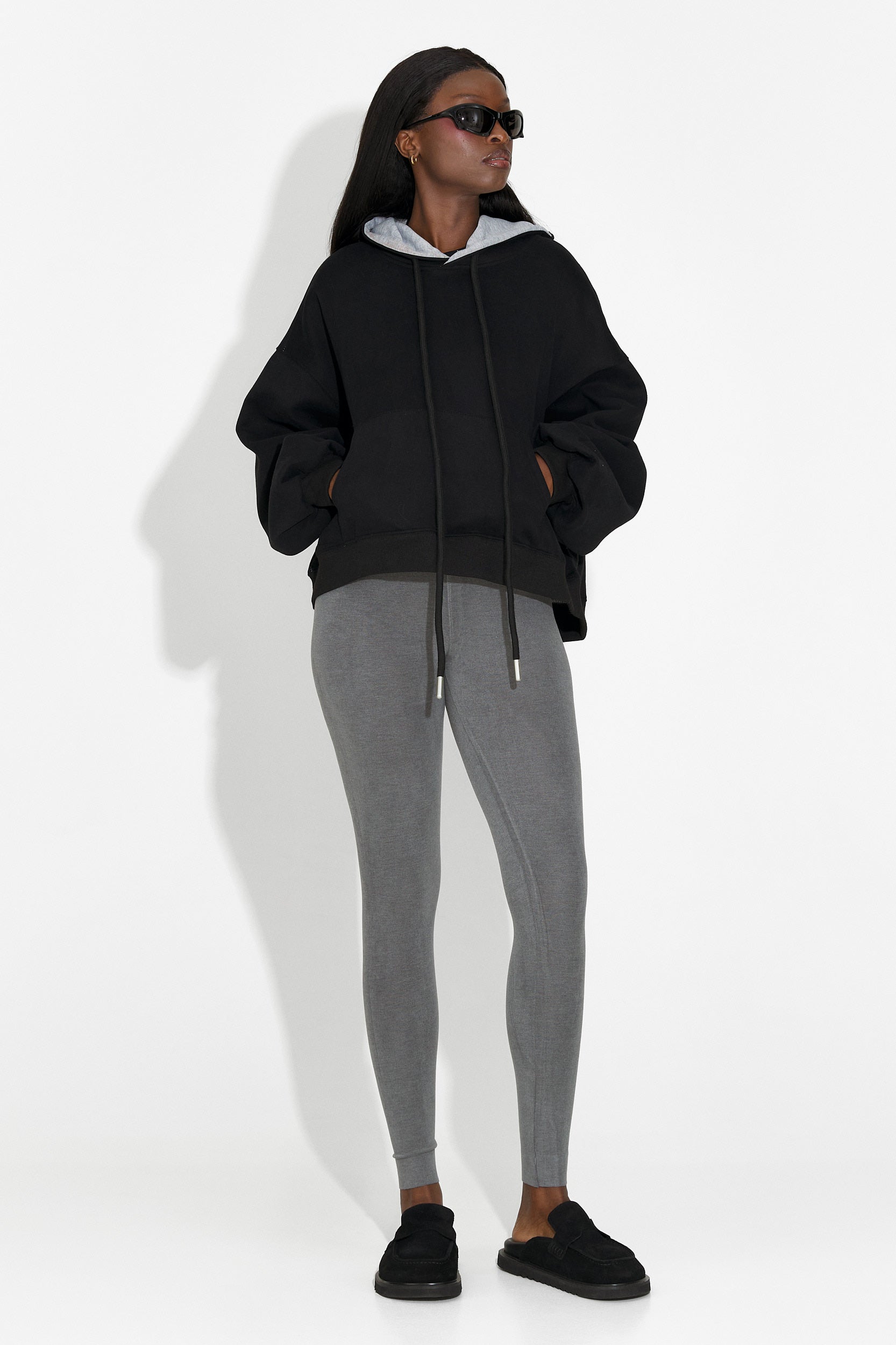 Bluza damska casual czarna Loravia Bogas