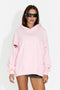 Damen-Casual-Hoodie rosa Kaisa Bogas