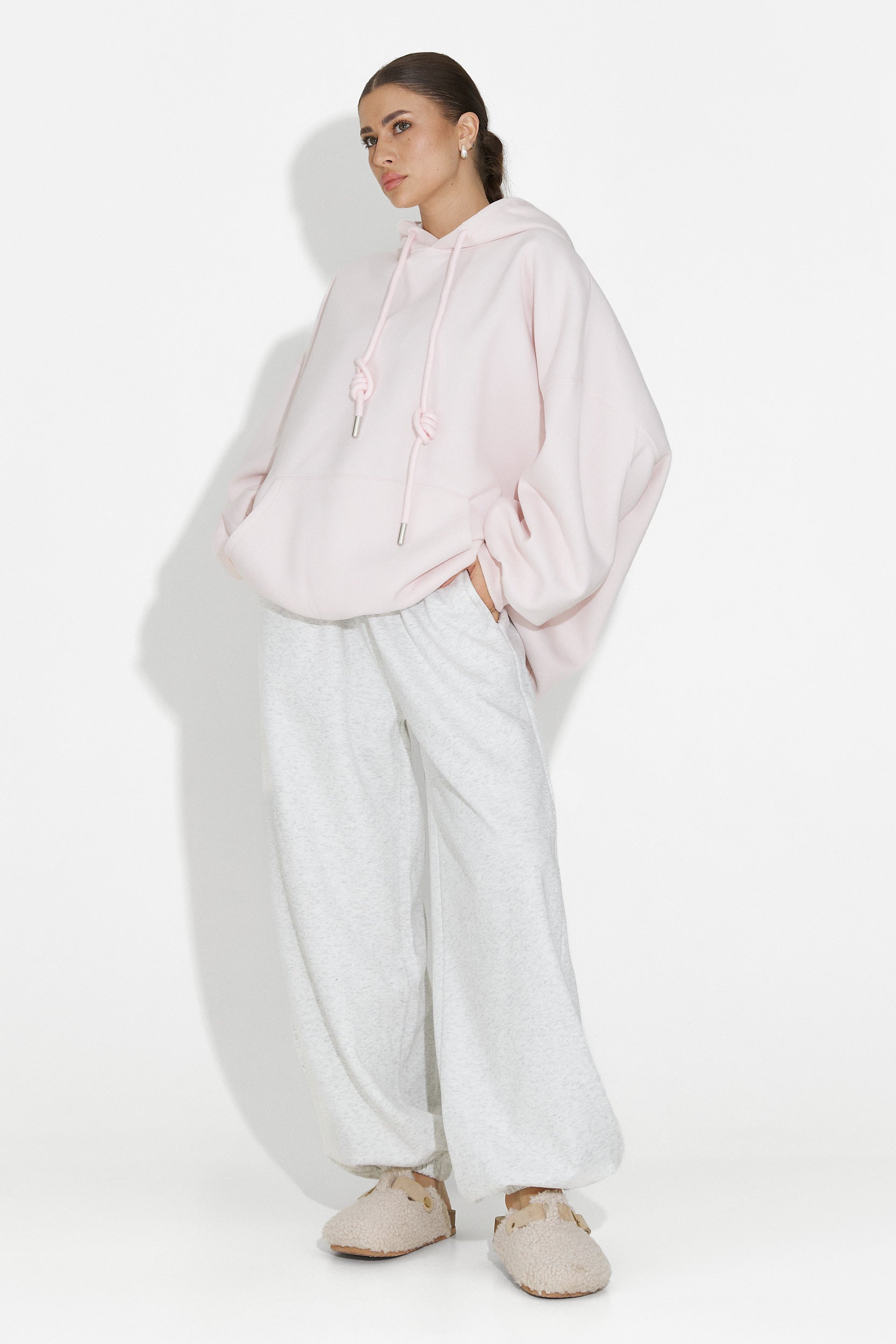 Rosa avslappnad damtröja Noblesa Bogas