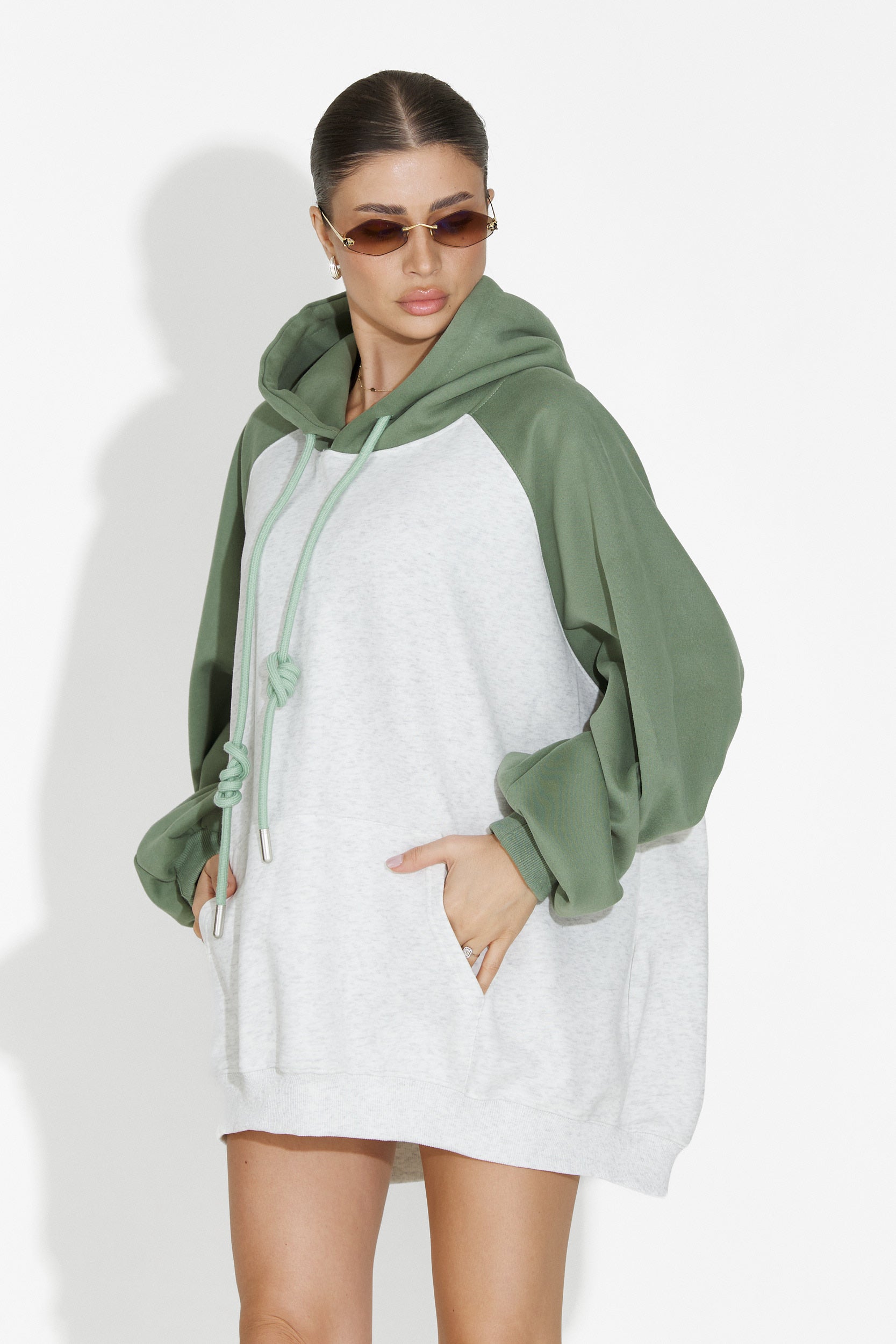 Grön casual damtröja Tavric Bogas