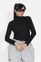 Helanca casual neagra Grunliza Bogas