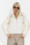 Jacheta casual crem Rylenova Bogas