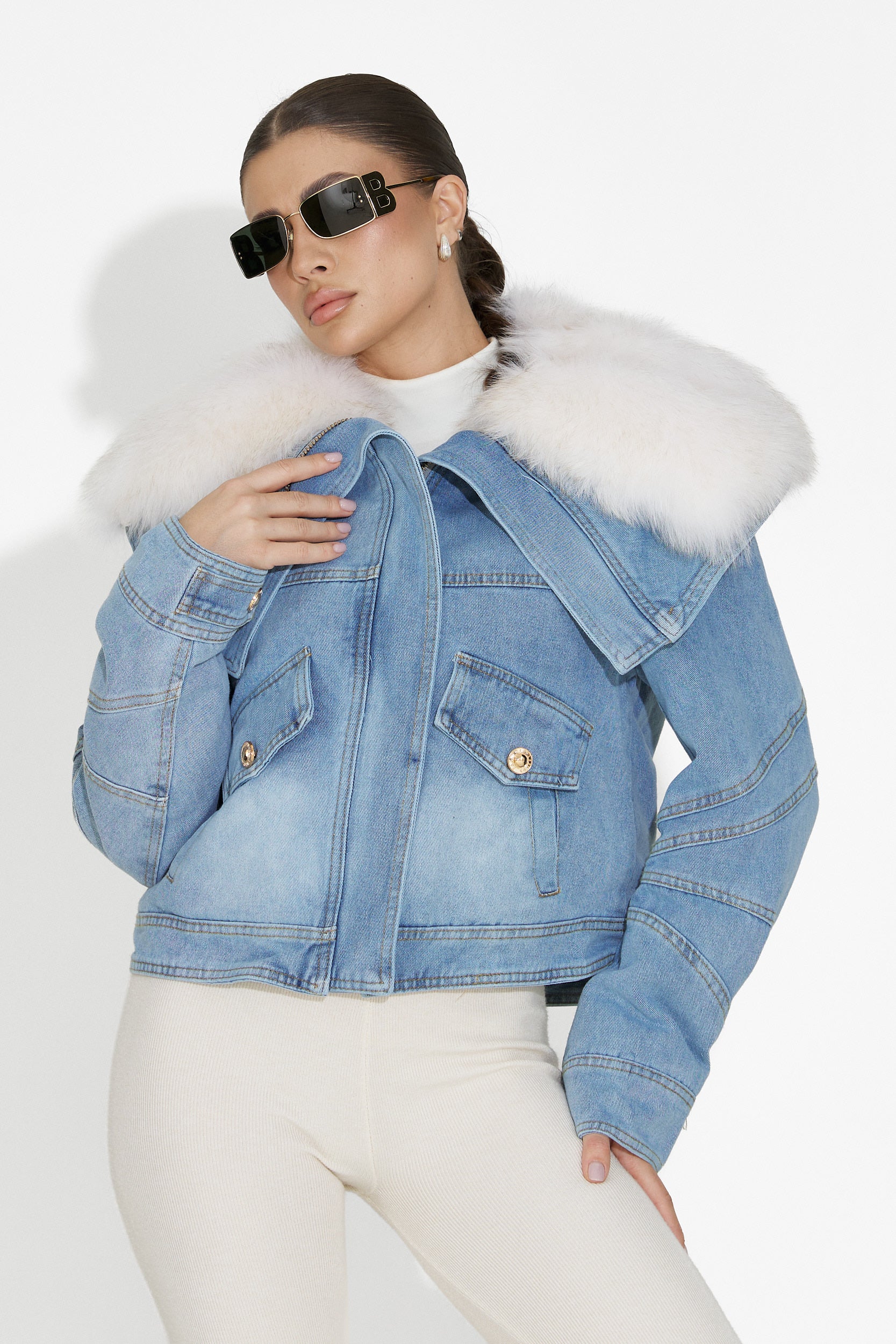 Veliora Bogas Blue Ladies Jacket