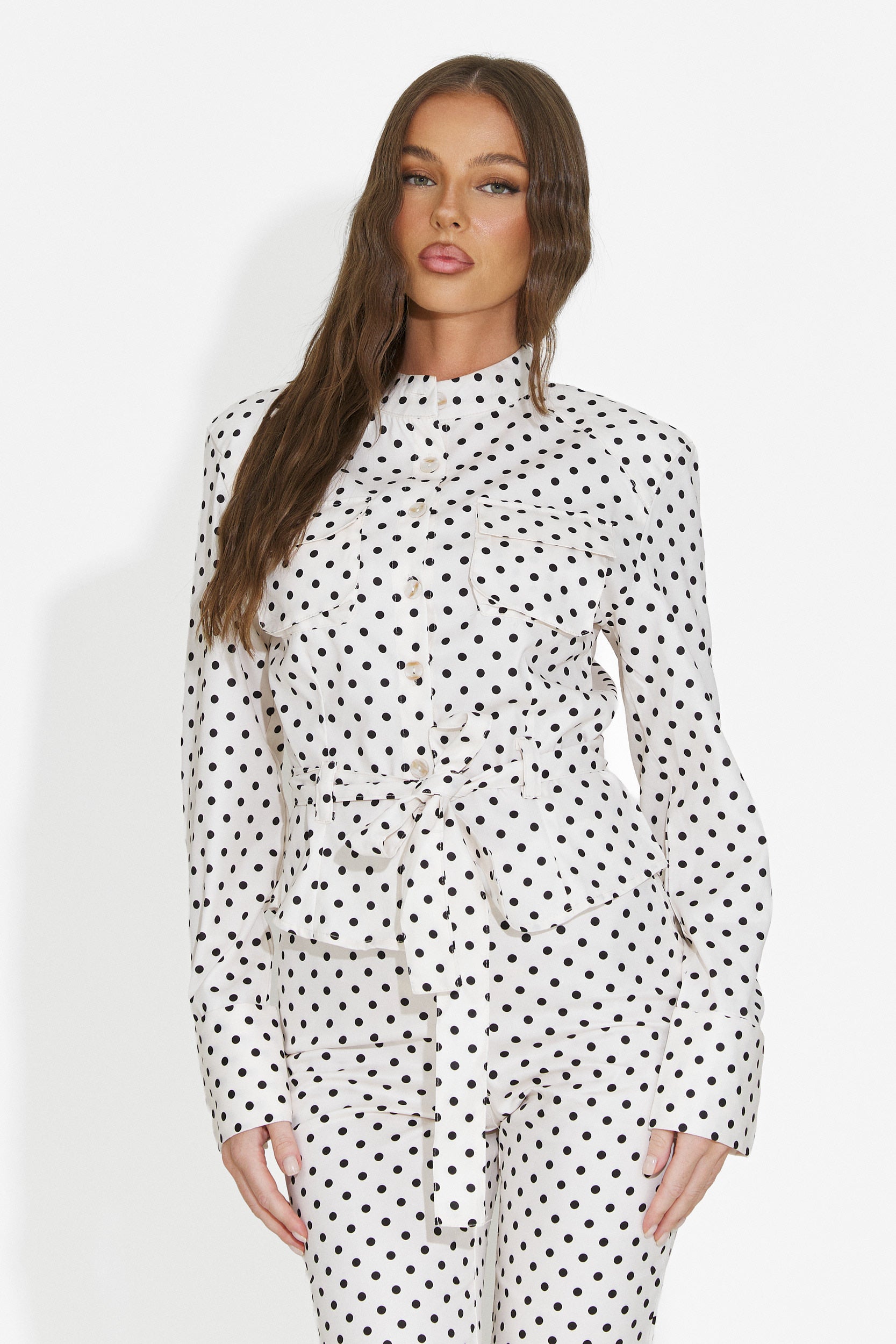 White casual women's jacket Harlea Bogas