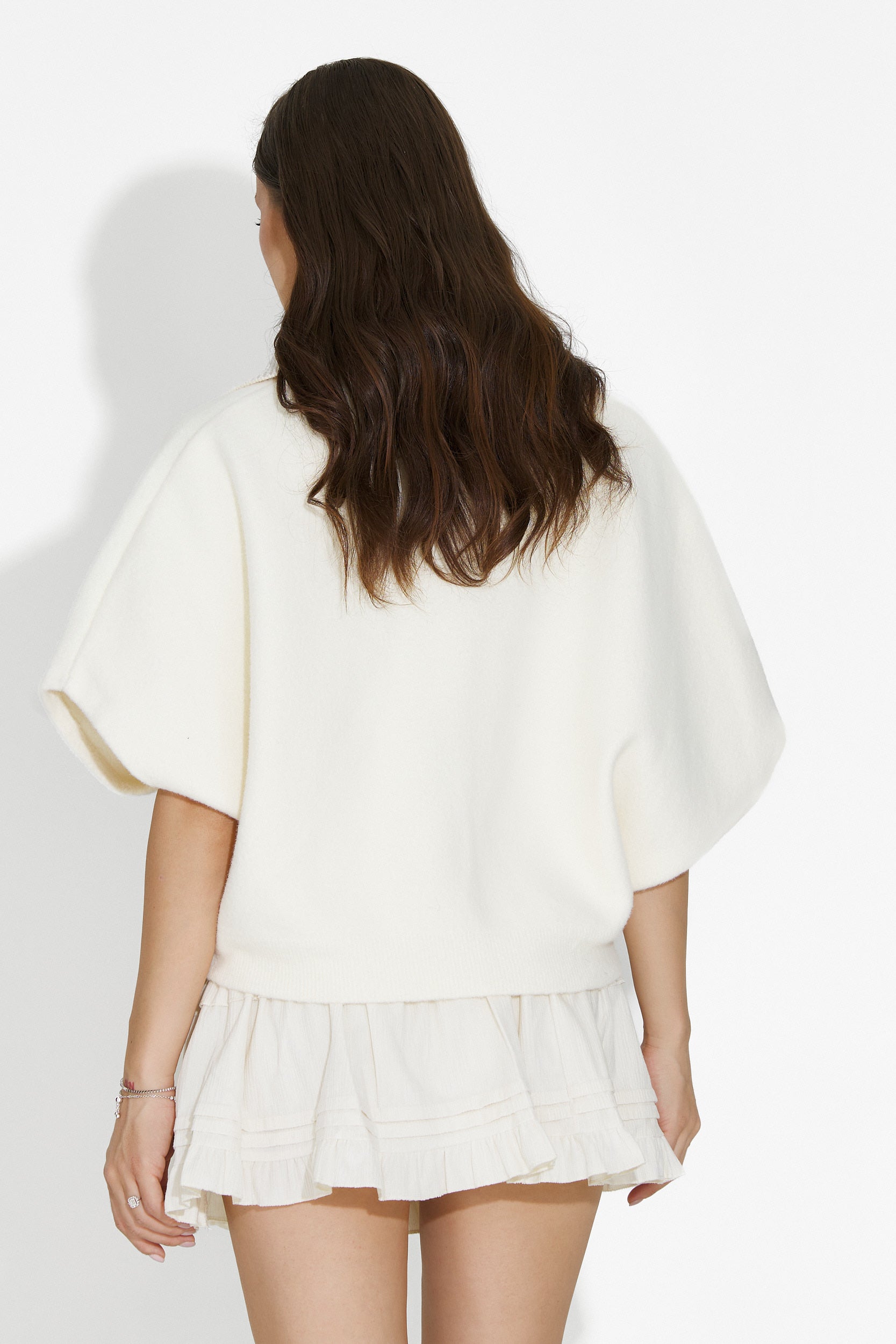 Beige casual damjacka Cariolia Bogas