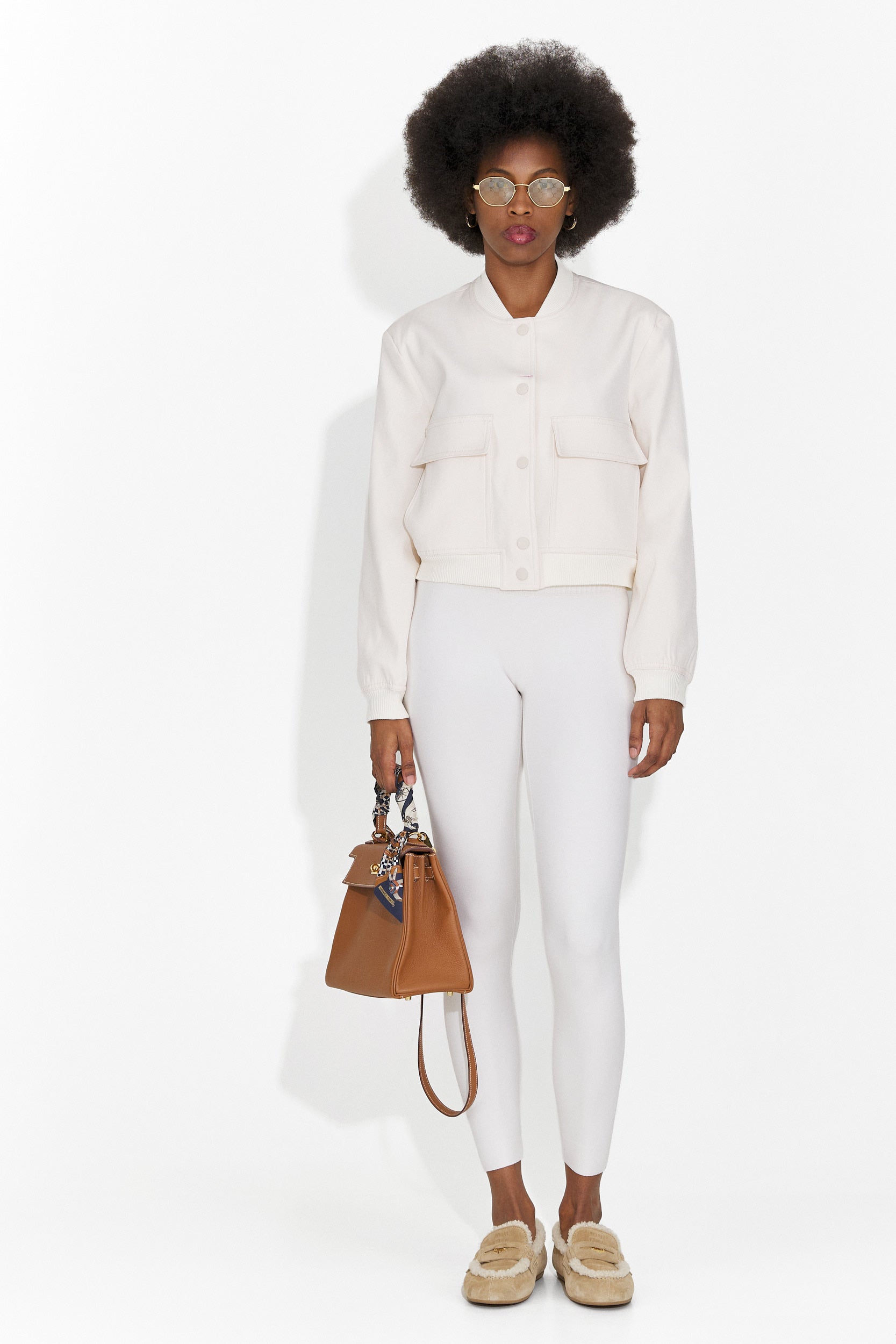 Women's casual cream jacket Cataleia Bogas