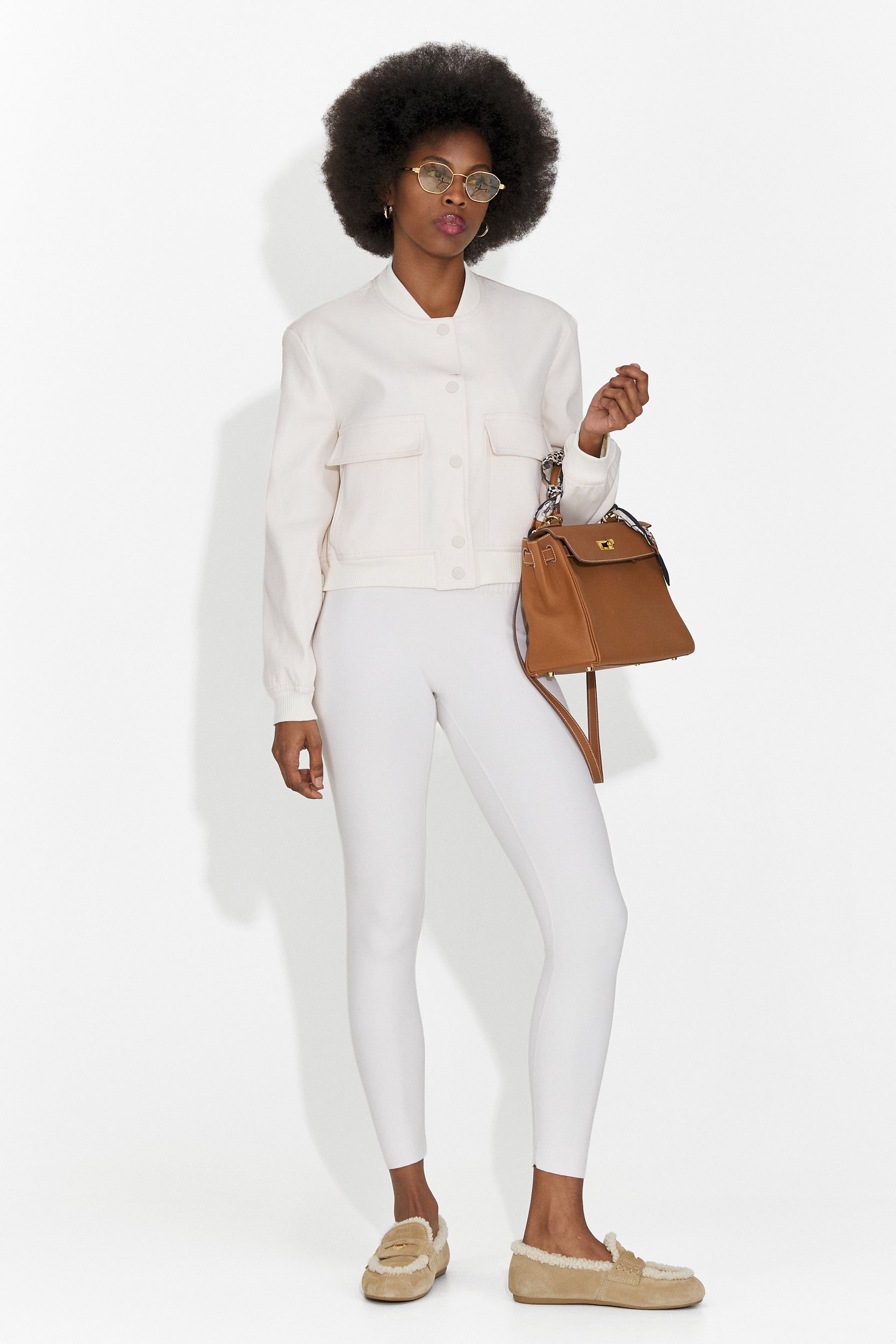 Women's casual cream jacket Cataleia Bogas