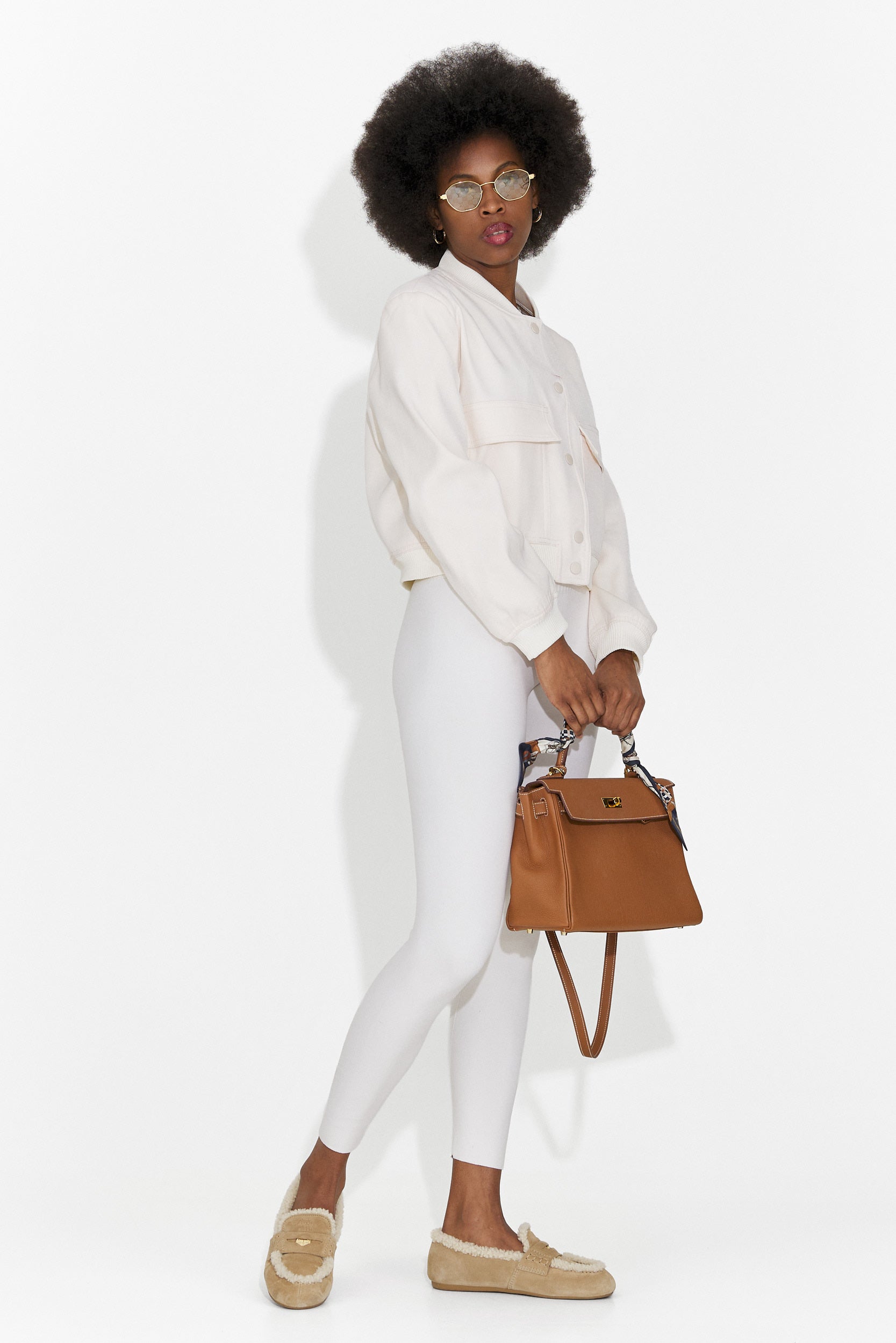 Women's casual cream jacket Cataleia Bogas