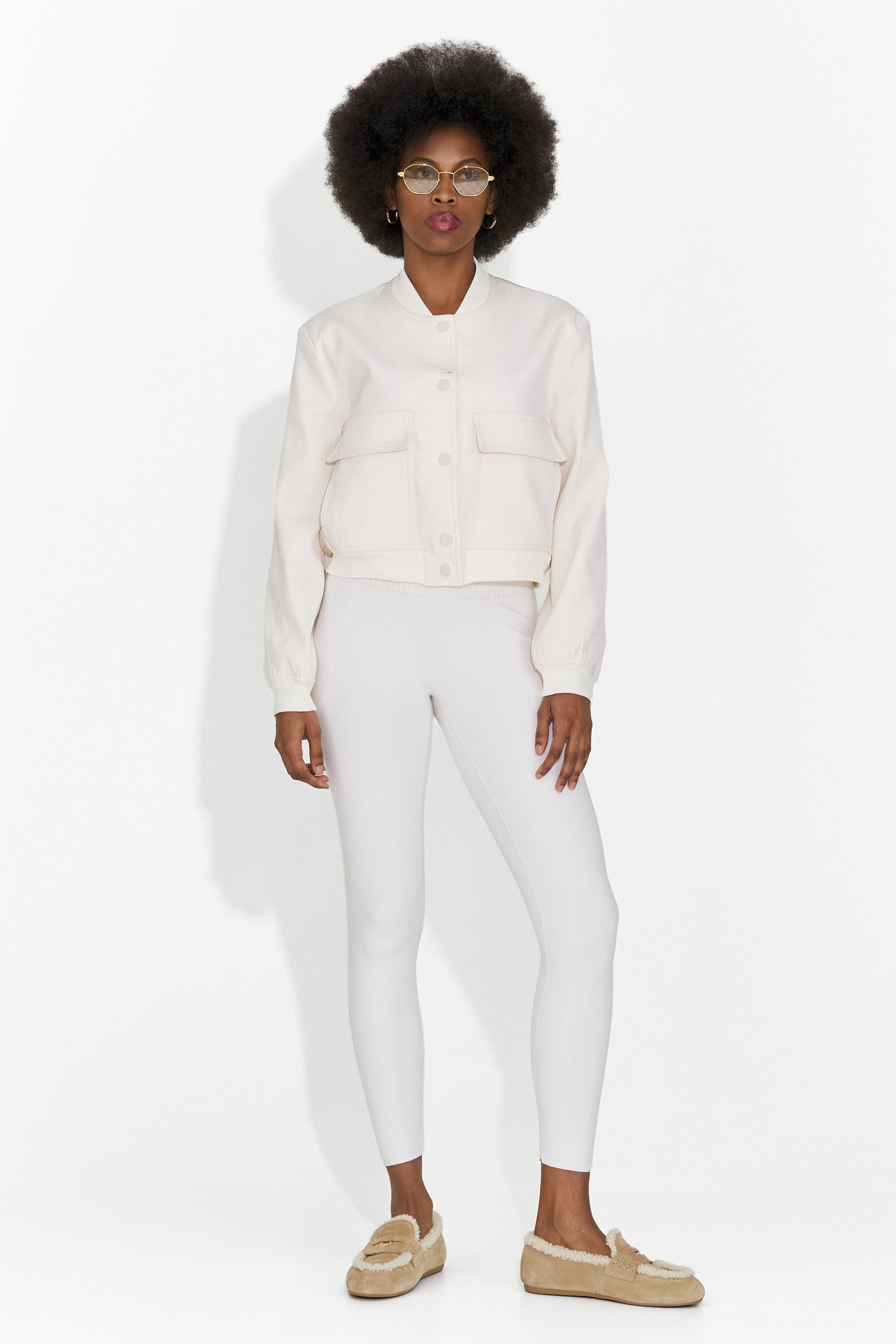 Women's casual cream jacket Cataleia Bogas