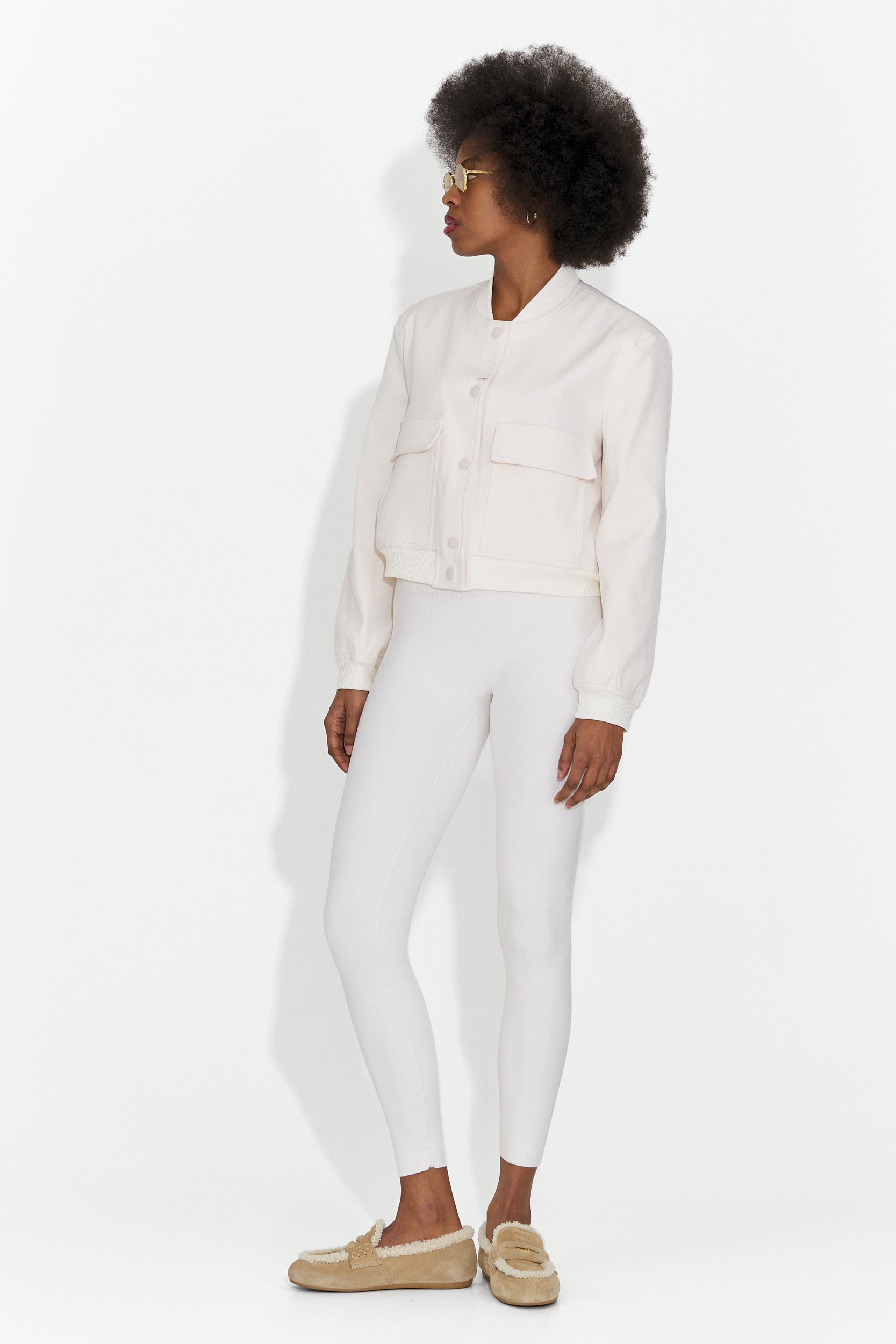 Women's casual cream jacket Cataleia Bogas