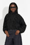 Γυναικείο casual μαύρο μπουφάν Trinidad Bogas