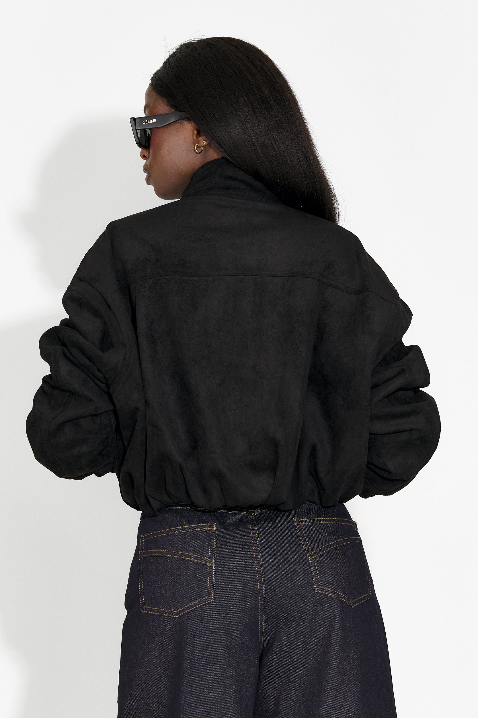 Γυναικείο casual μαύρο μπουφάν Trinidad Bogas