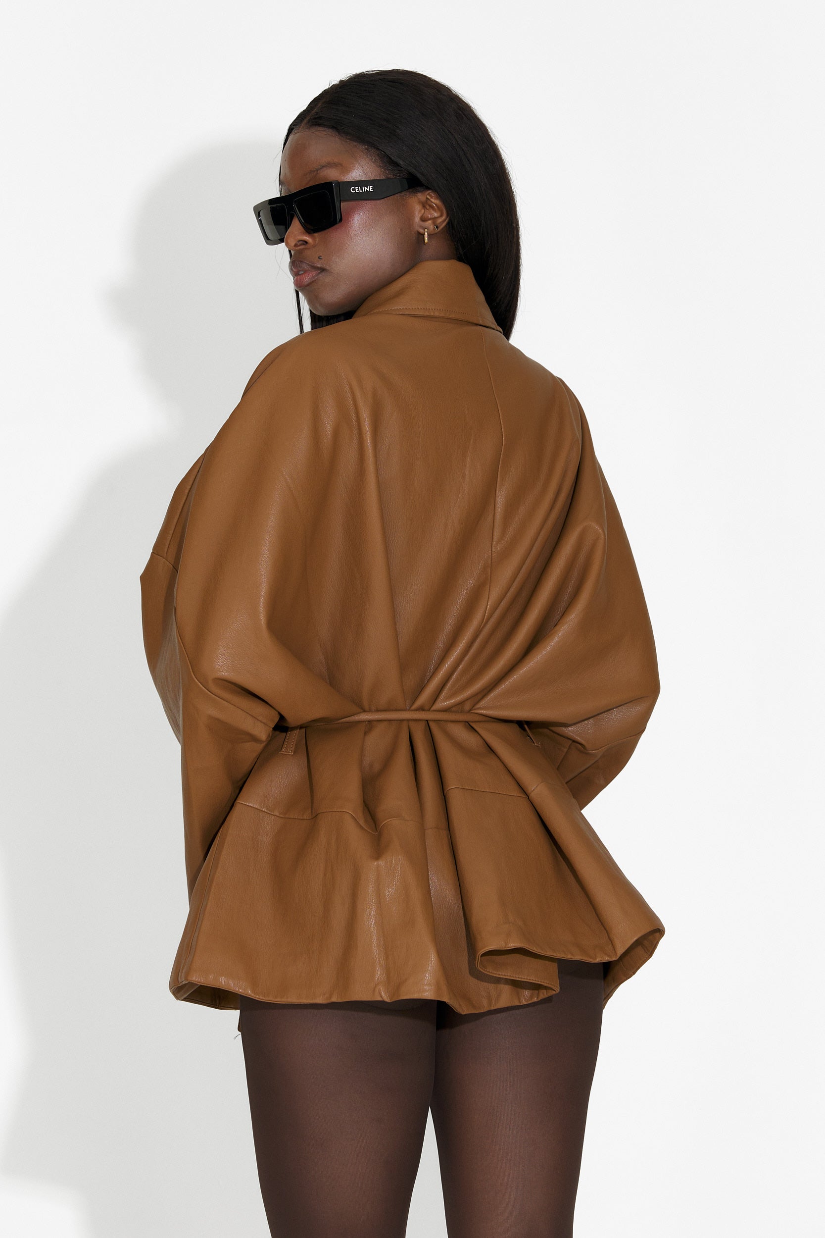 Wandia Bogas Elegant Sea Blue Ladies Jacket