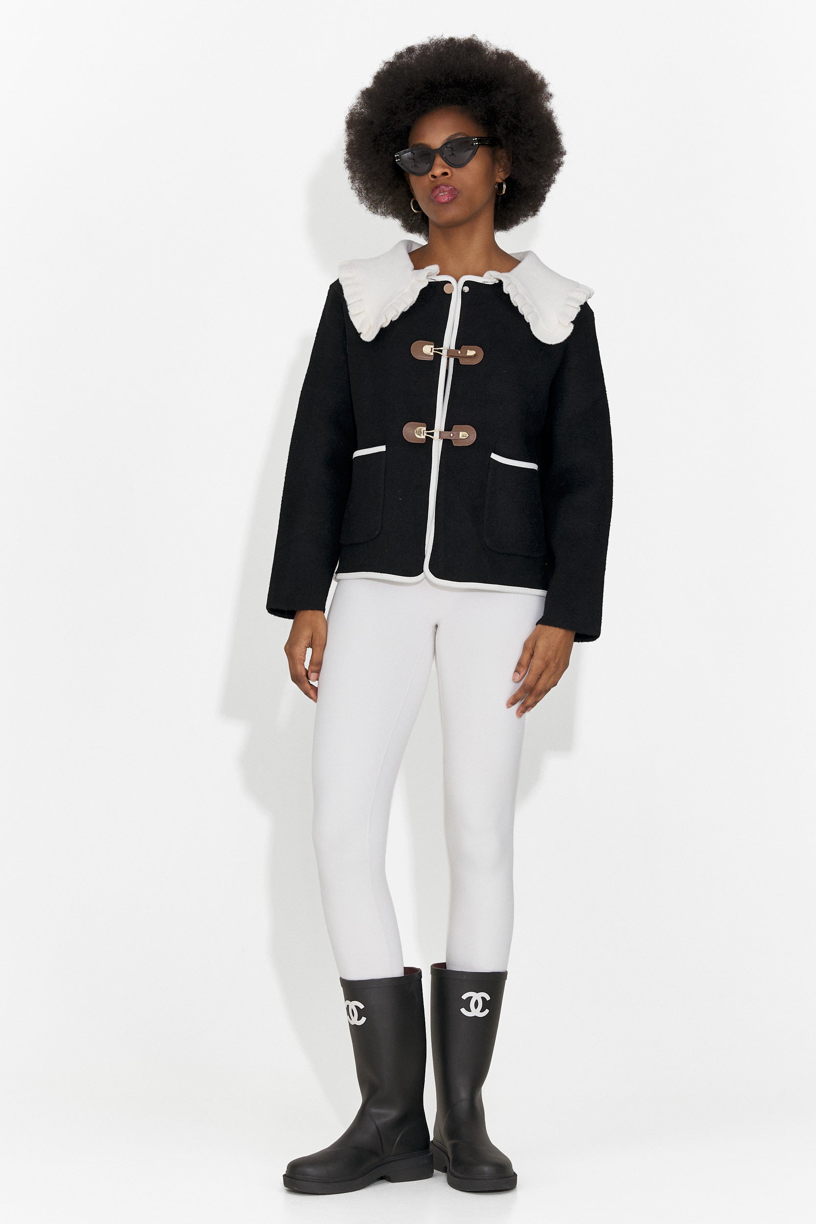 Elegant Black Women's Jacket Atila Bogas