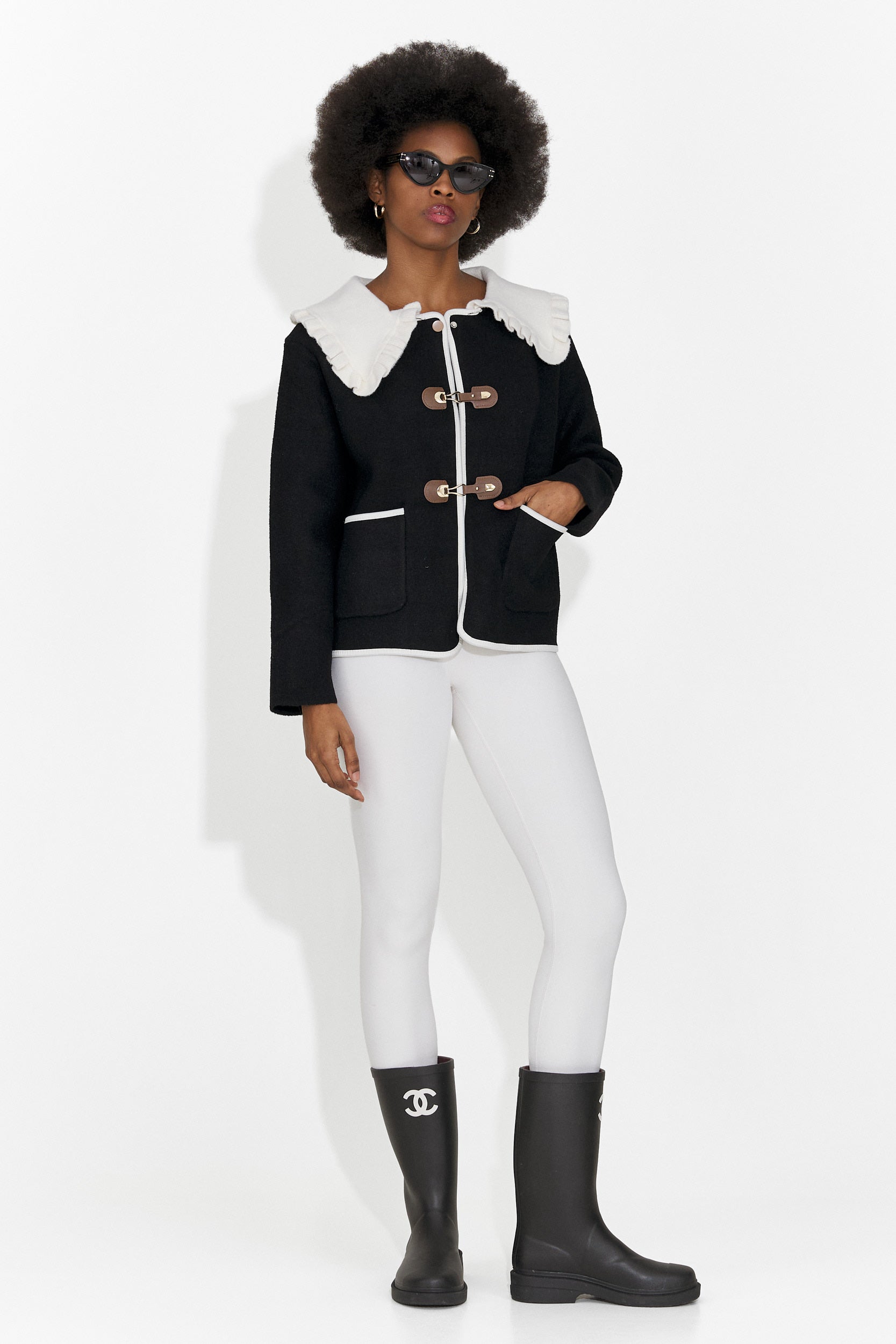 Elegant Black Women's Jacket Atila Bogas