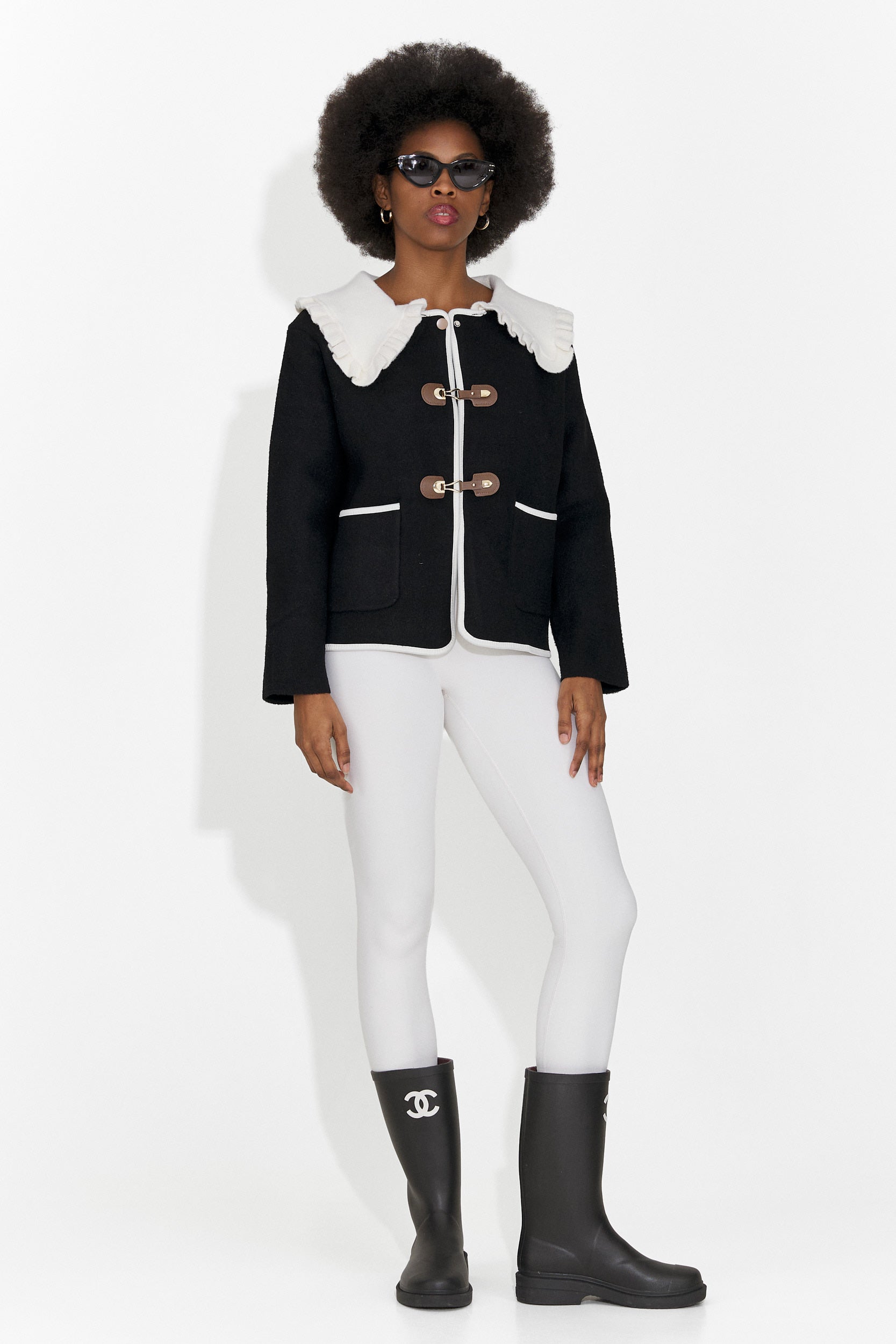 Elegant Black Women's Jacket Atila Bogas