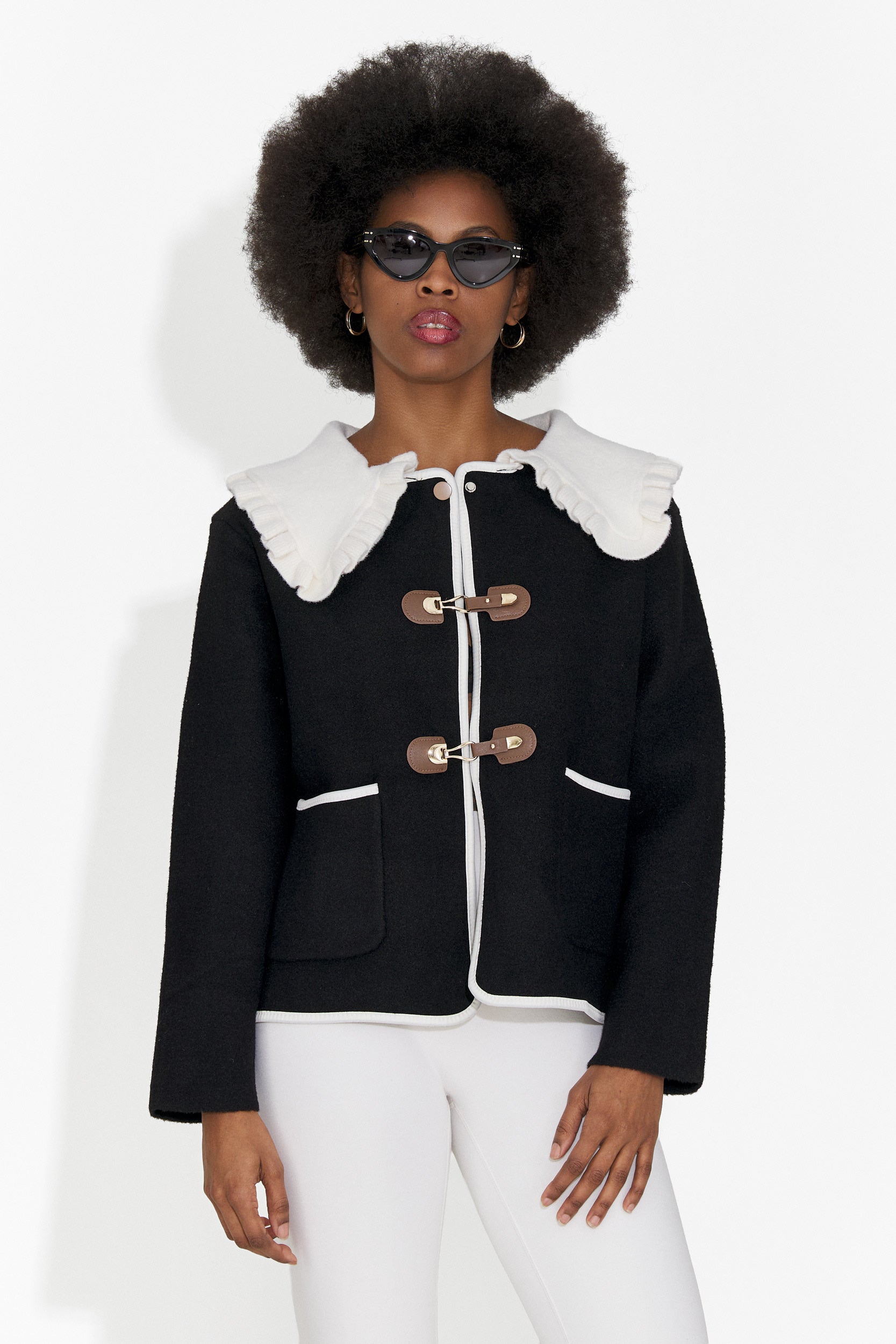 Elegant Black Women's Jacket Atila Bogas