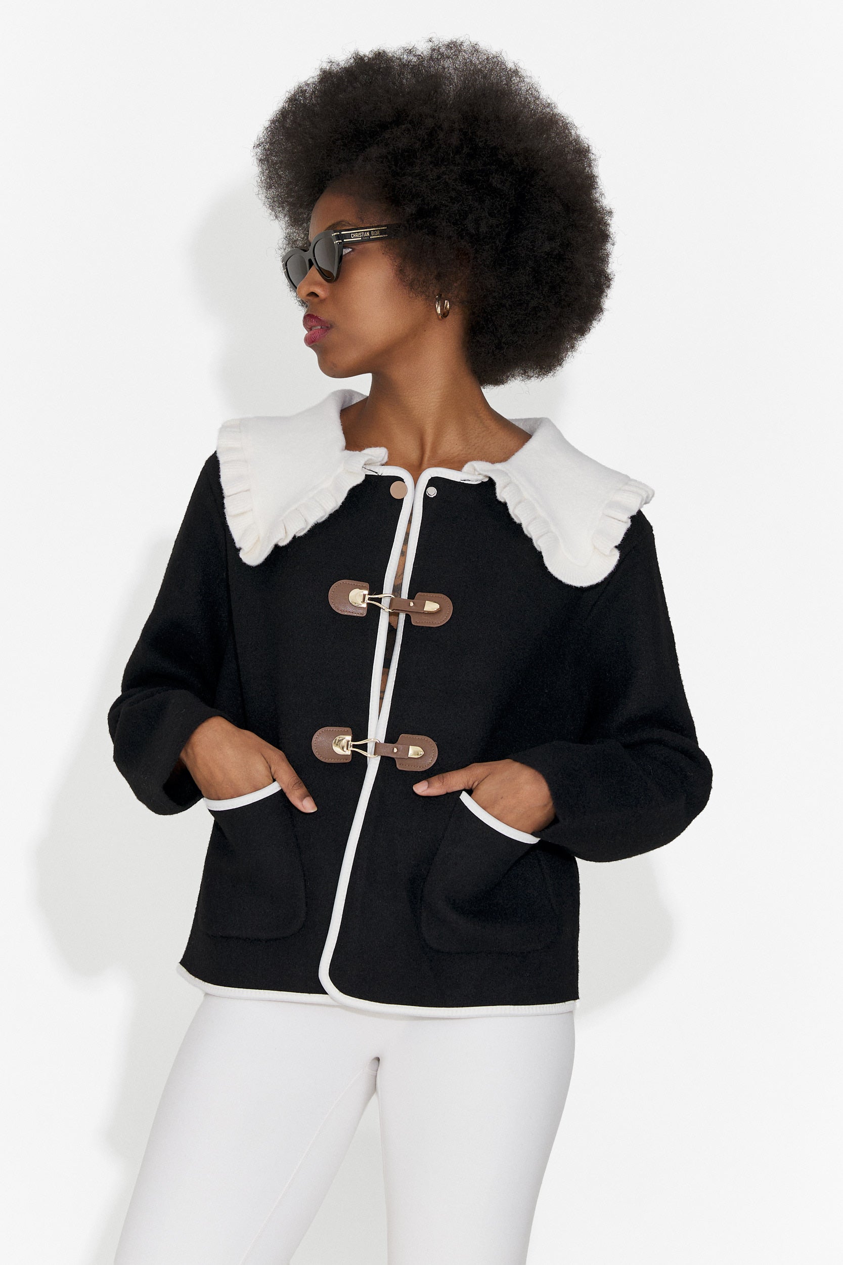Elegant Black Women's Jacket Atila Bogas