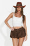 Dolinia Bogas Casual White Women's Tank Top
