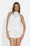 Casual white women's tank top Eirena Bogas