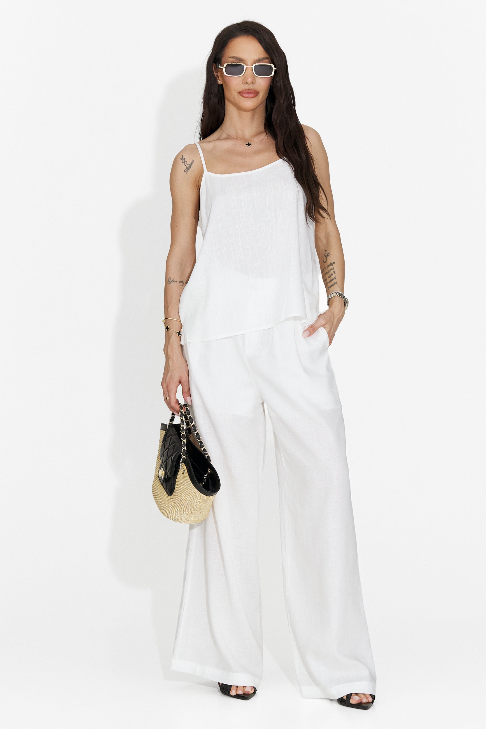 Maiou dama casual alb Orchid Bogas