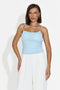 Women's casual light blue tank top Palmea Bogas