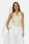 Women's casual yellow tank top Bustina Bogas