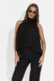 Casual black women's tank top Eirena Bogas