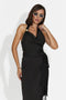 Women's casual black tank top Miami Bogas