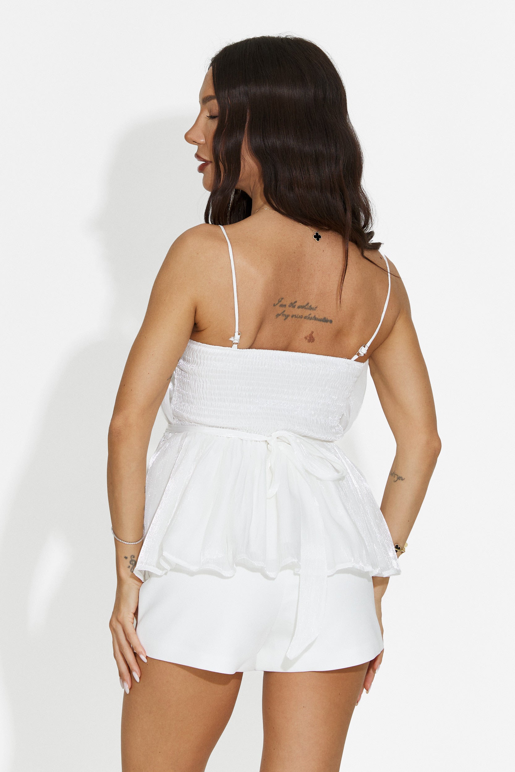 Elegant white tank top Jasper Bogas