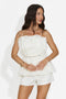 Elegante Body de Mujer de Jaspe Beige Elegante