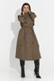 Long brown women's coat Daine Bogas