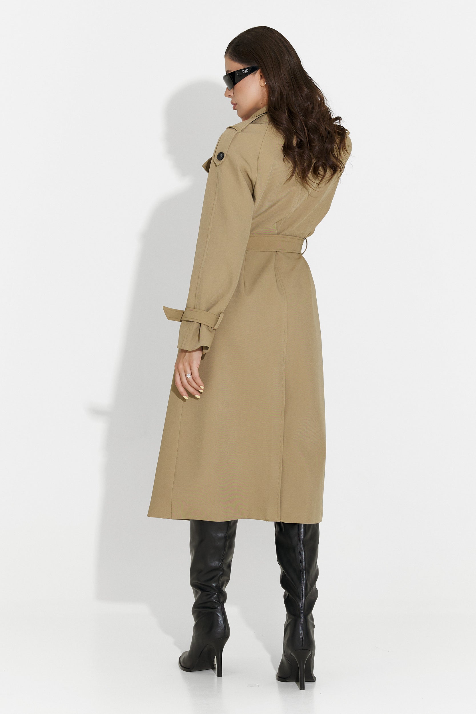 Cappotto Lungo Marrone da Donna di Misena Bogas